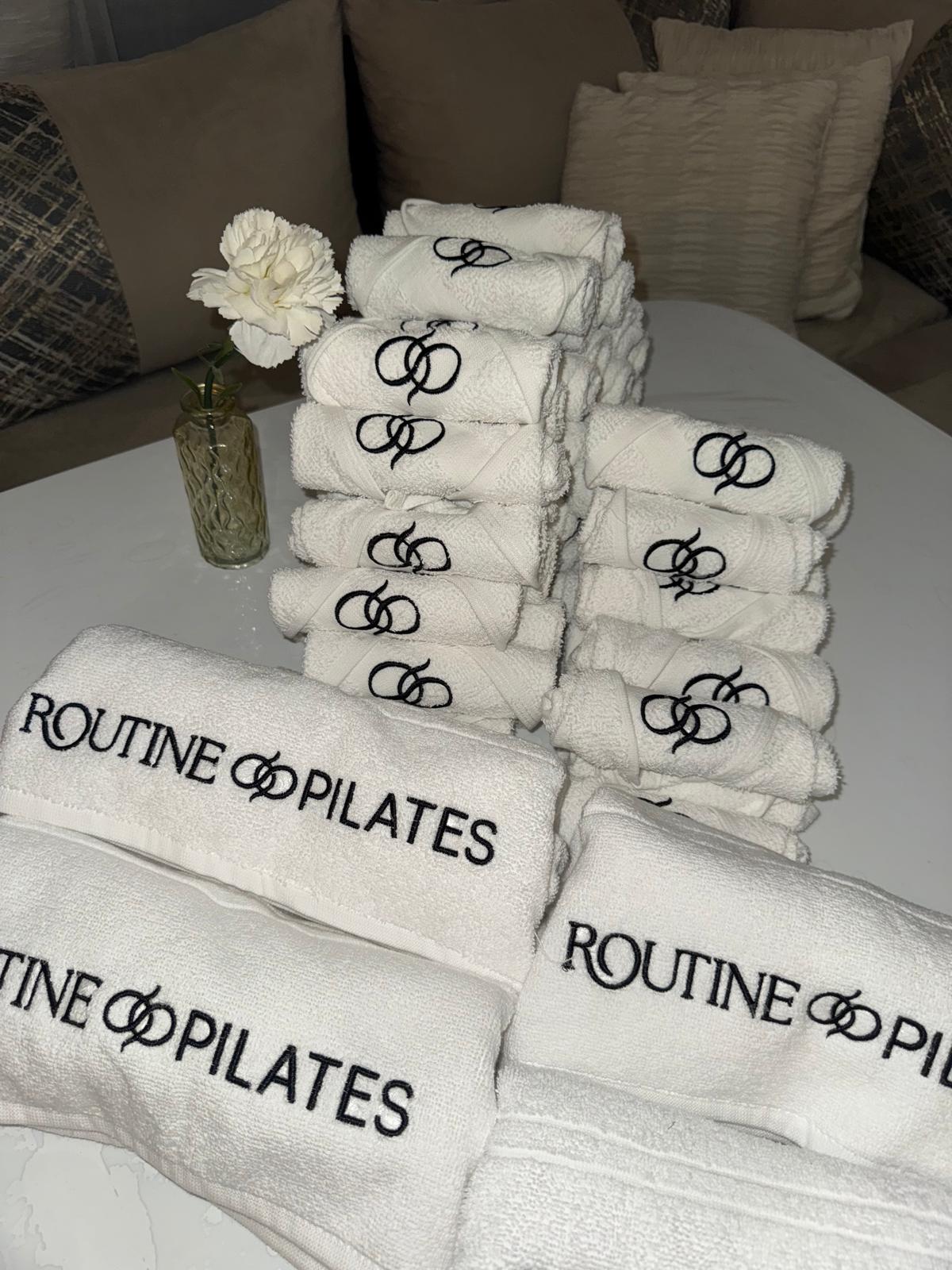 Routine Pilates serviettes